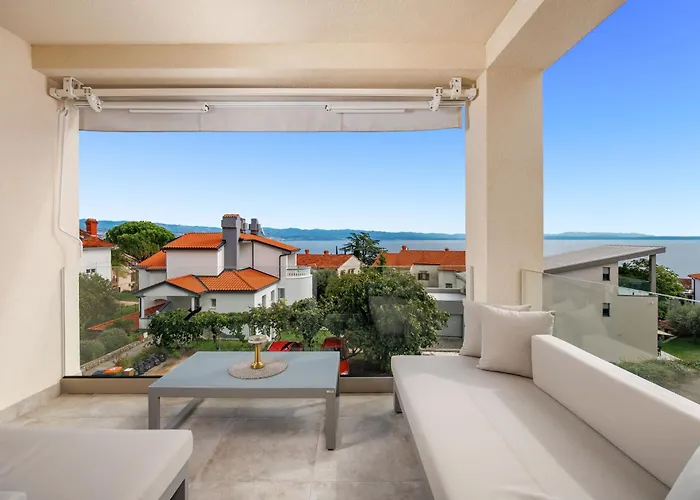 Appartamento Residences In Marealto With Pool, Garage And Seaview Ičići